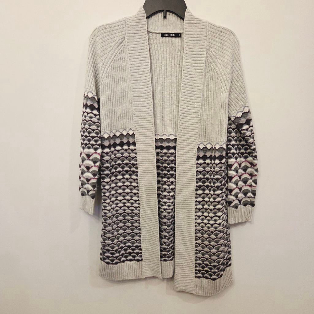 NIC+ZOE open front Cardigan XS